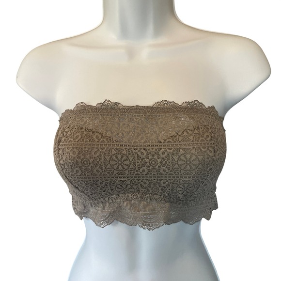 Auden Other - Y2K Coquette Fairy Lace Layering Strapless Bralette Bandeau Small Festival